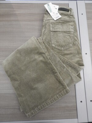 Para Mi Broek: Jade Vintage Corduroy, Shade Green, L32