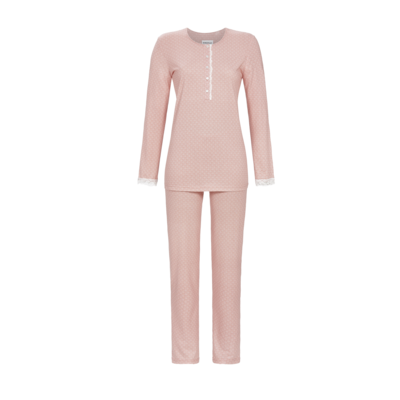 Ringella Dames Pyjama: Rosewood, 100% Katoen Tencel , tot maat 54