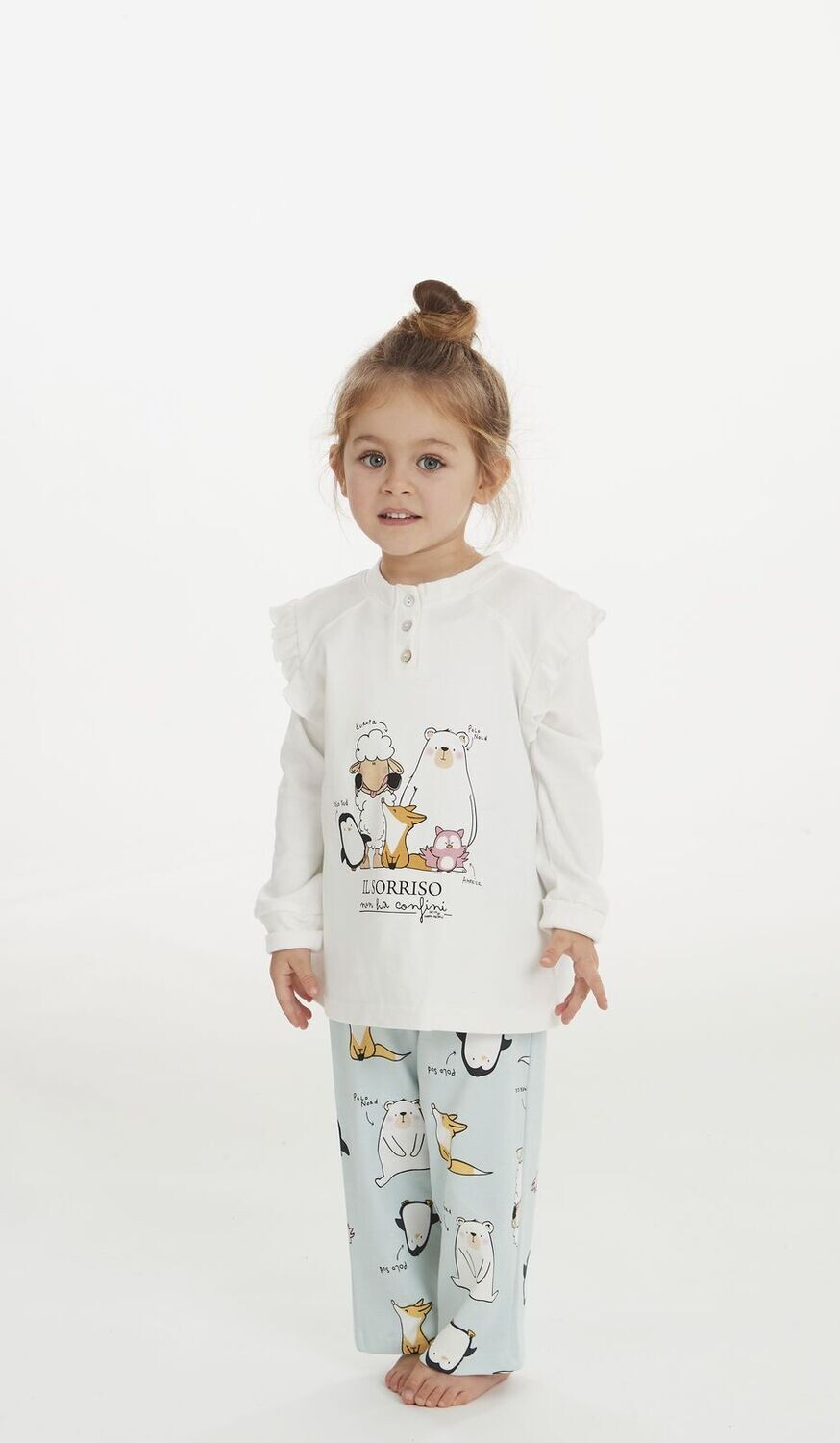 Happy People Meisjes pyjama: 100% Katoen