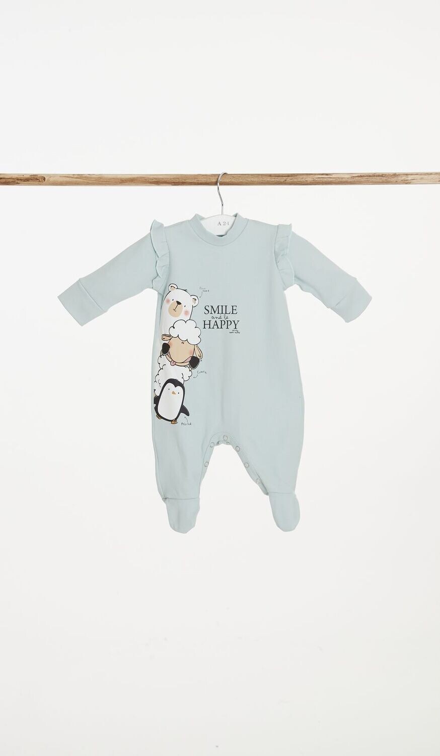 Happy People Baby pyjama: Meisjes, 100% Katoen
