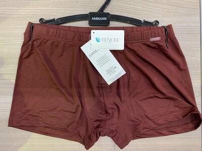 Ammann Herenboxershort: Retro short, Bordeaux, Tencel