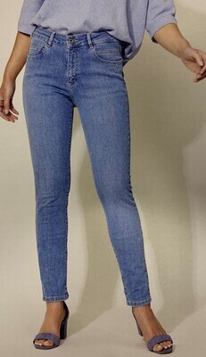 Para Mi Jeans Broek: Celine Reform Denim, Silk Blue L32