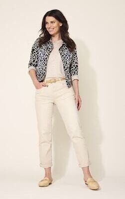 Para Mi Dames broek: Bobby, beige Color denim L29