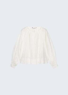 Summum Bloes: Broderie Anglaise, Off White