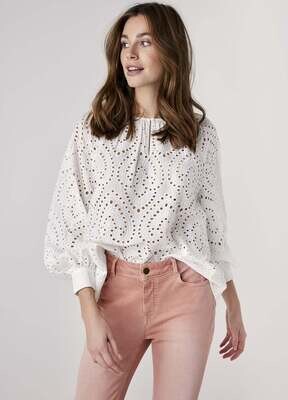 Summum Bloes: Broderie Anglaise, Off White