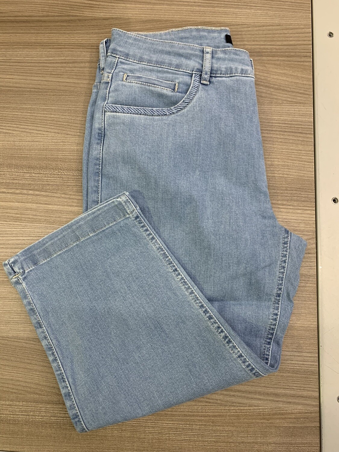 Diversa 3/4 broek: Pisa, Jeans blauw