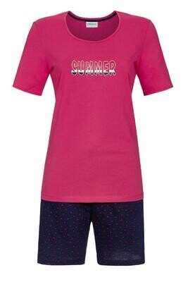 Ringella Dames Pyjama: Korte mouw / Short,  100% Katoen