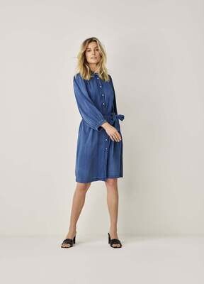 Summum Jeans kleed: Blue Daze
