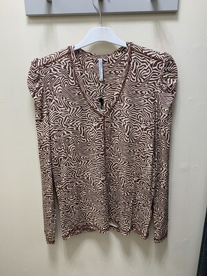 Summum T-shirt: Zebra print