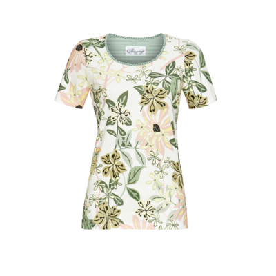 Ringella Dames pyjama: Bloomy, korte mouw / 7-8 broek