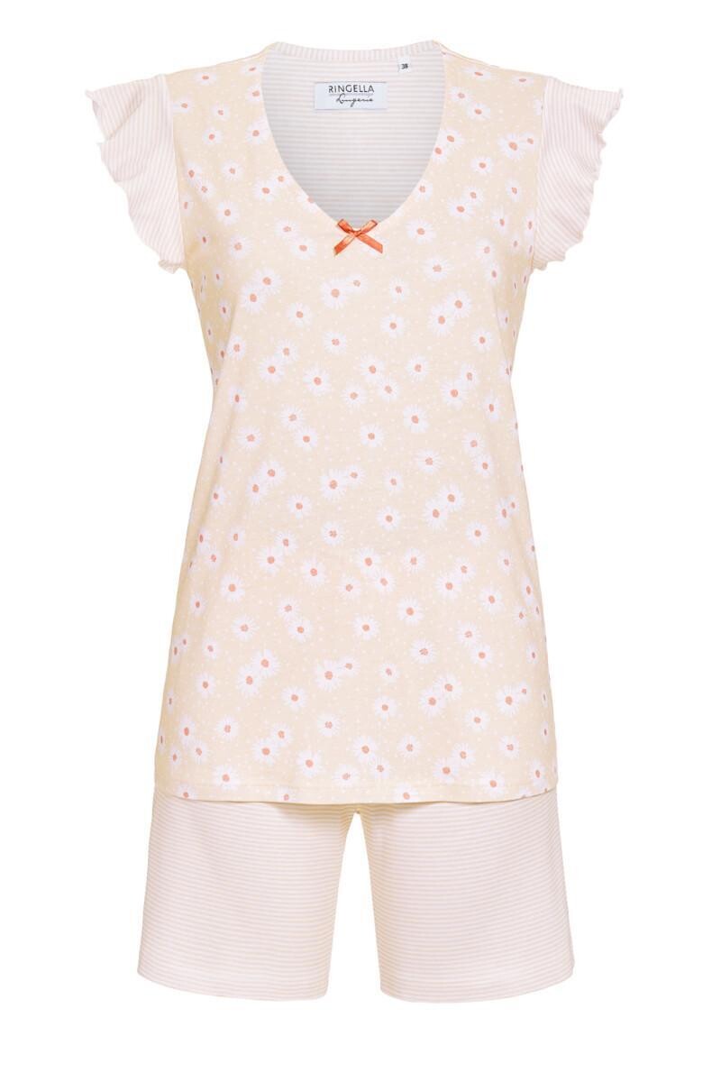 Ringella Dames Pyjama: Korte mouw / short, 50% Modal