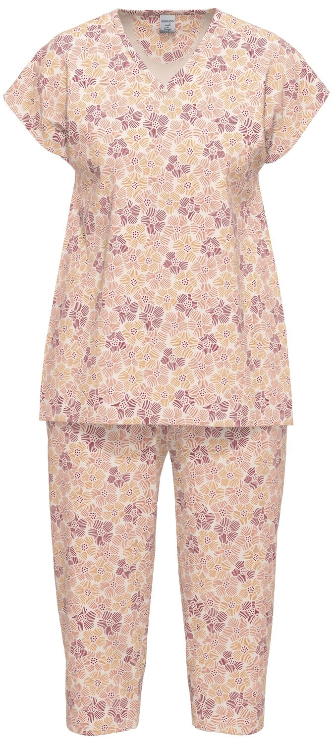 Ammann Dames Pyjama: Katoen / modal