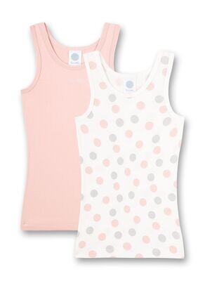 Sanetta Meisjes singlet: Duopack