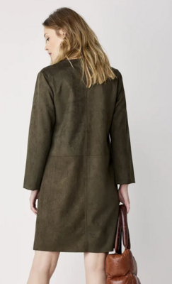Summum Suede kleed: Kaki