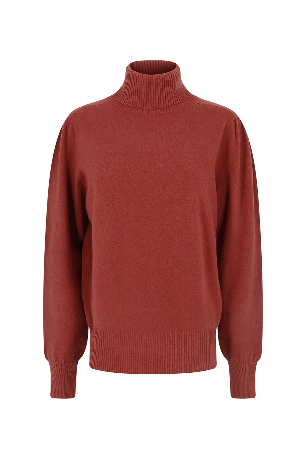 Signe nature Sous pull: Bordeau, gebreid