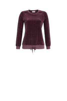 Ringella Homewear: velours, bordeau ( Bloomy )