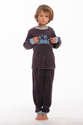 Eskimo Pyjama Jongens: Pico, Velours