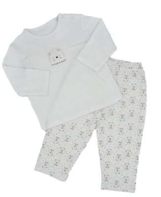 Eskimo Pyjama Baby: Babior, extra slabbetje