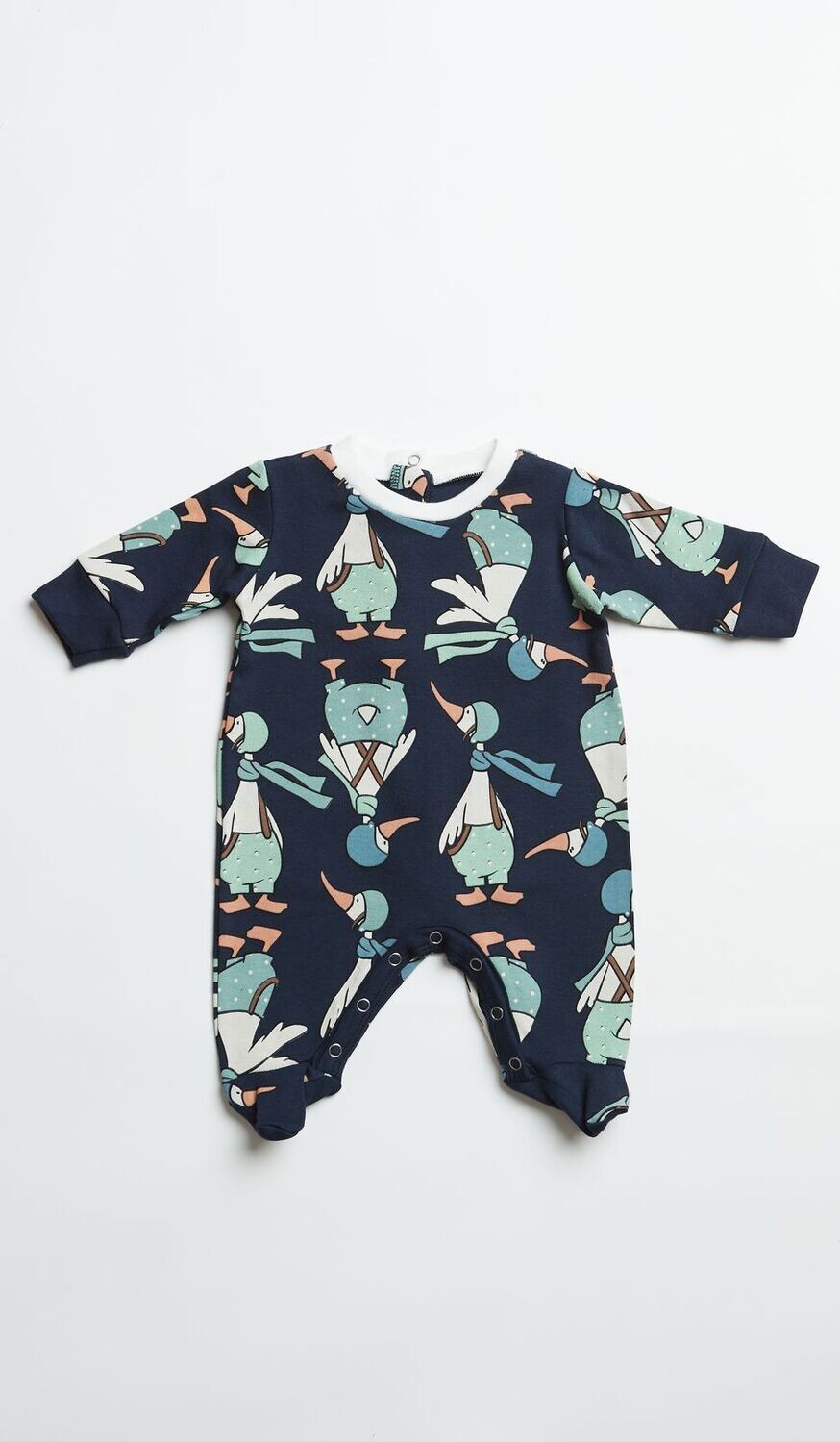 Happy People Baby Pyjama: Met voetjes, Interlock