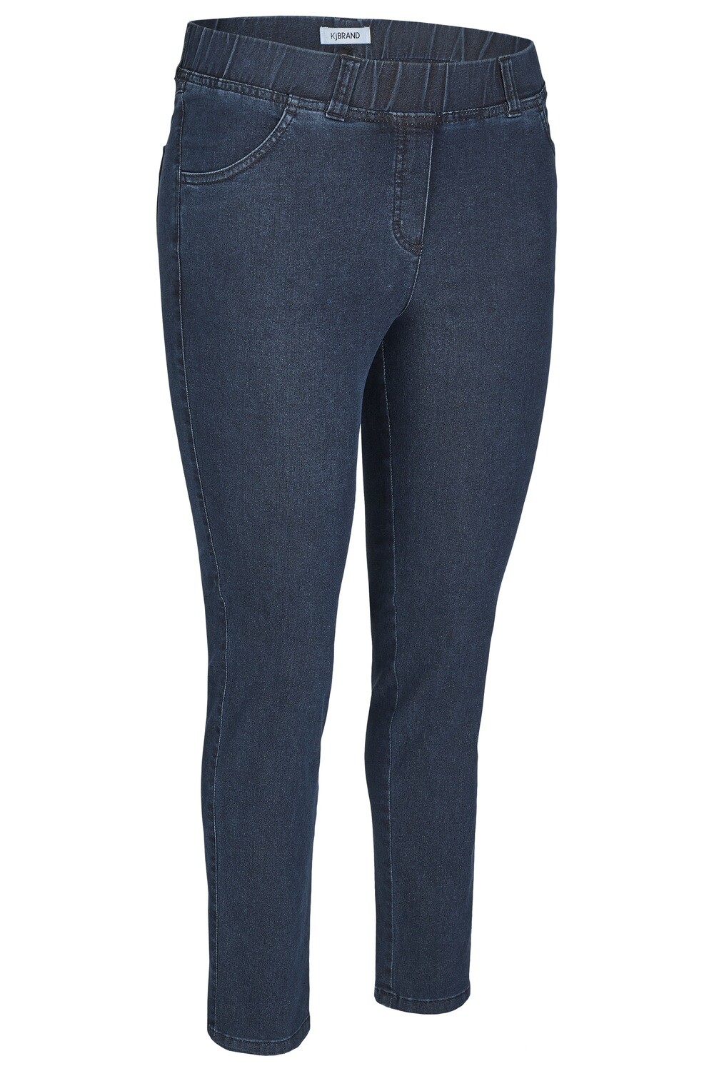 KJ Brand Jeansbroek op elastiek, Jenny model, aansluitend model