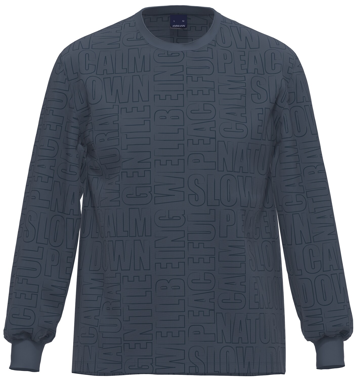 Ammann Heren pyjama / homewear: Blauw