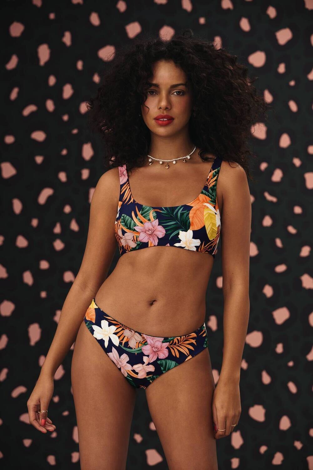 Anita / Rosa Faia Bikini: multicolor, Reversible