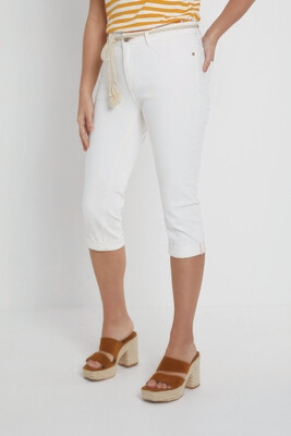 Para Mi broek: Grace 3/4 broek, Wit 20