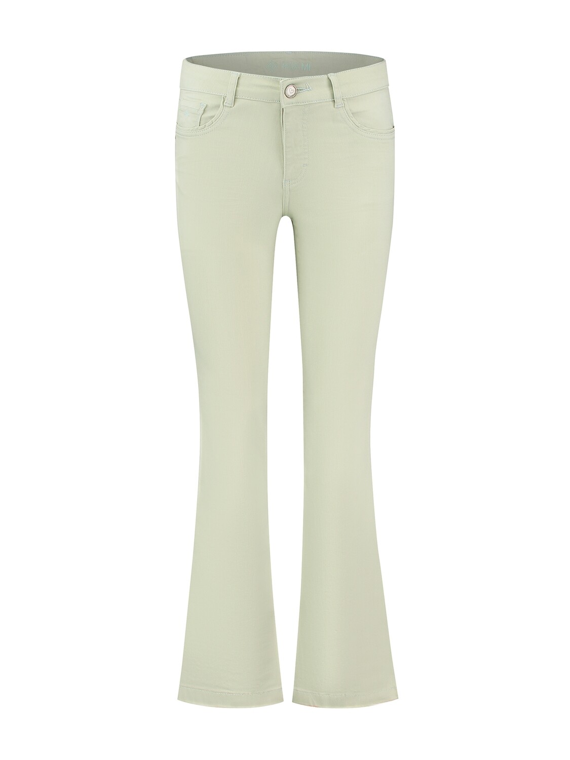 Para Mi broek: Jade Color Denim Mint Green