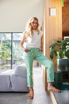 Para Mi broek: Bobby Authentic Morella, Bright Mint