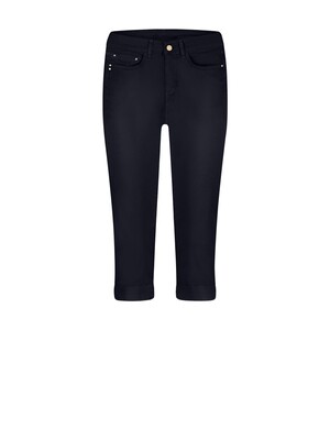 Para Mi broek: Grace Casual Cotton L20 Navy, 3/4 broek