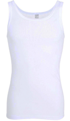 Ceceba Heren onderhemd: singlet, duopack, 100% katoen