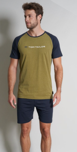 Tom Tailor Heren Pyjama: Groen