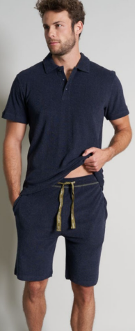 Tom Tailor Heren Pyjama / Home Wear: Lichte badstof