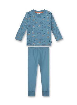 Sanetta pyjama jongens: Raket, blauw