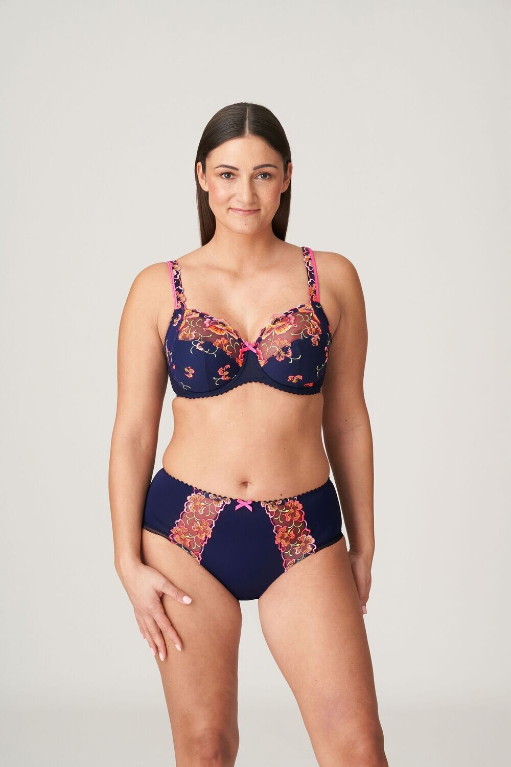 Prima Donna bh: Devdaha, Velvet blue, taille slip ( hoog model )