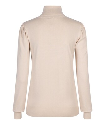 Esqualo sous pull: light sand kleur