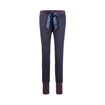 Charlie Choe Pyjama Dames: Cassis kleur, 100% Katoen