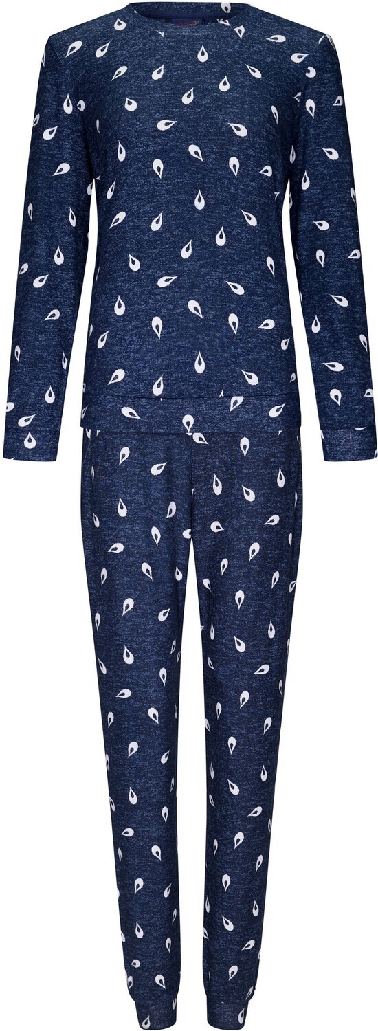 Pastunette rebelle Dames pyjama: Blauw, tencel