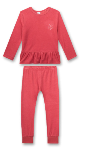 Sanetta meisjes pyjama: badstof, vanaf 9 maanden