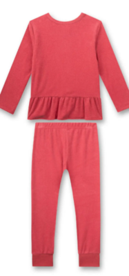 Sanetta meisjes pyjama: badstof, vanaf 9 maanden