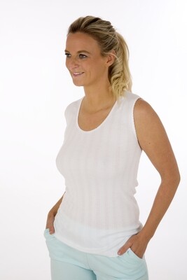 Perlina Dames onderhemd: Thermisch, Wit of Zwart