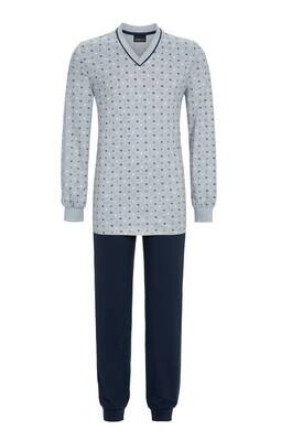 Ringella Heren pyjama: V hals, 100% katoen