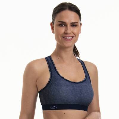 Anita Active Sport BH: Jeans, gekruist, met delta pads Europese maten