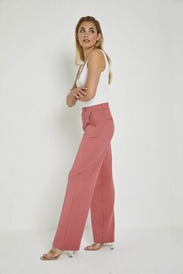 Para Mi broek Mira Elastic: Coral, Twill Jersey