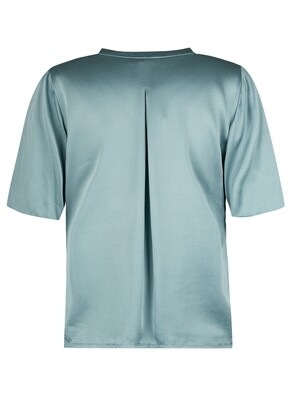 Short Stories ( sanetta ): Pyjama Dames: Satijn, doorknoop model met short