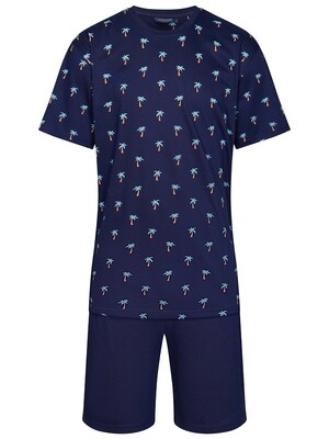 Pastenutte Pyjama Jongens: Palmbomen, Korte mouw / short