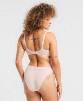 Louisa Bracq Slip ( Laag model: Albanach, Bisou ( Licht poeder rose ),