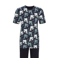 Ringella Heren Pyjama: Koersfietsen, blauw