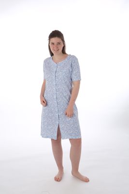 Perlina Dames nachthemd: FAE, Doorknoop model