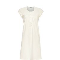 Ringella nachthemd dames: Beige, kapmouw